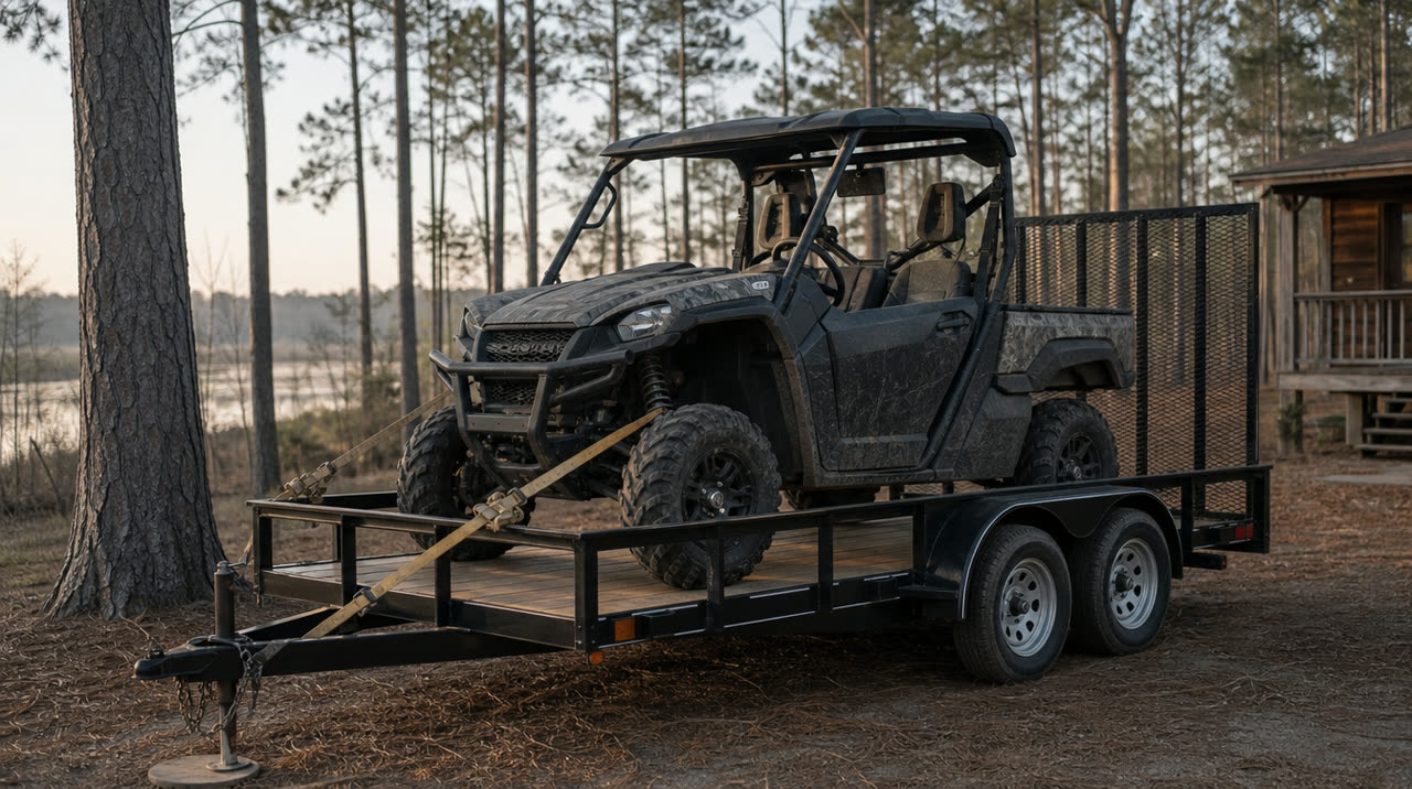 Best Trailer for a Golf Cart or Side-by-Side in Louisiana