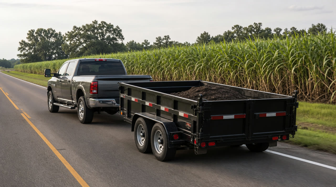 Can a Half-Ton Tow a Dump Trailer? The Honest Louisiana Math
