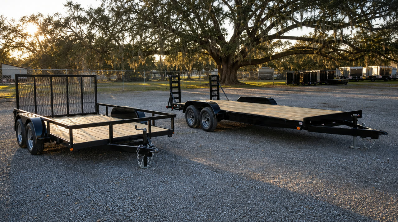 Falcon vs Load Trail Utility Trailers: Which One Do You Need?
