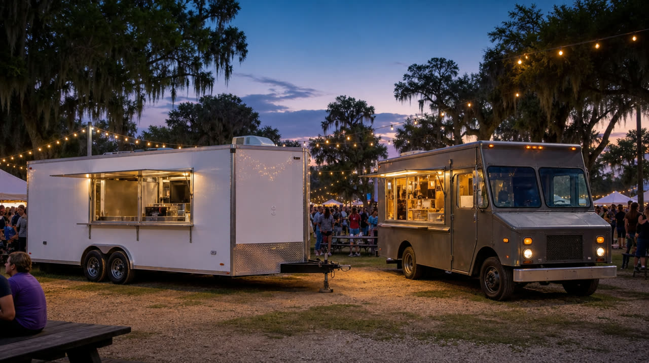 Food Trailer vs Food Truck in Louisiana: Which Should You Buy?