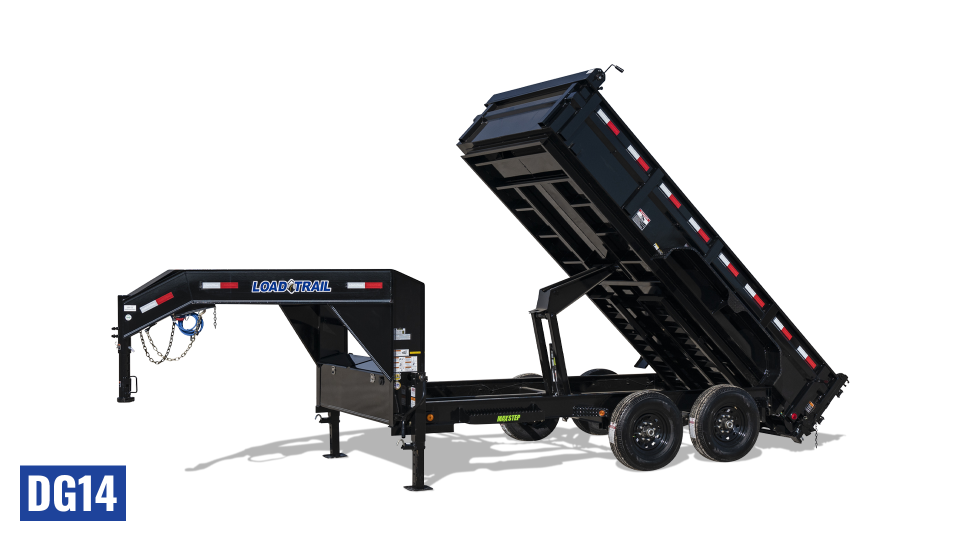 Load Trail 83x12 Low-Pro Gooseneck Dump Trailer 14K photo 2