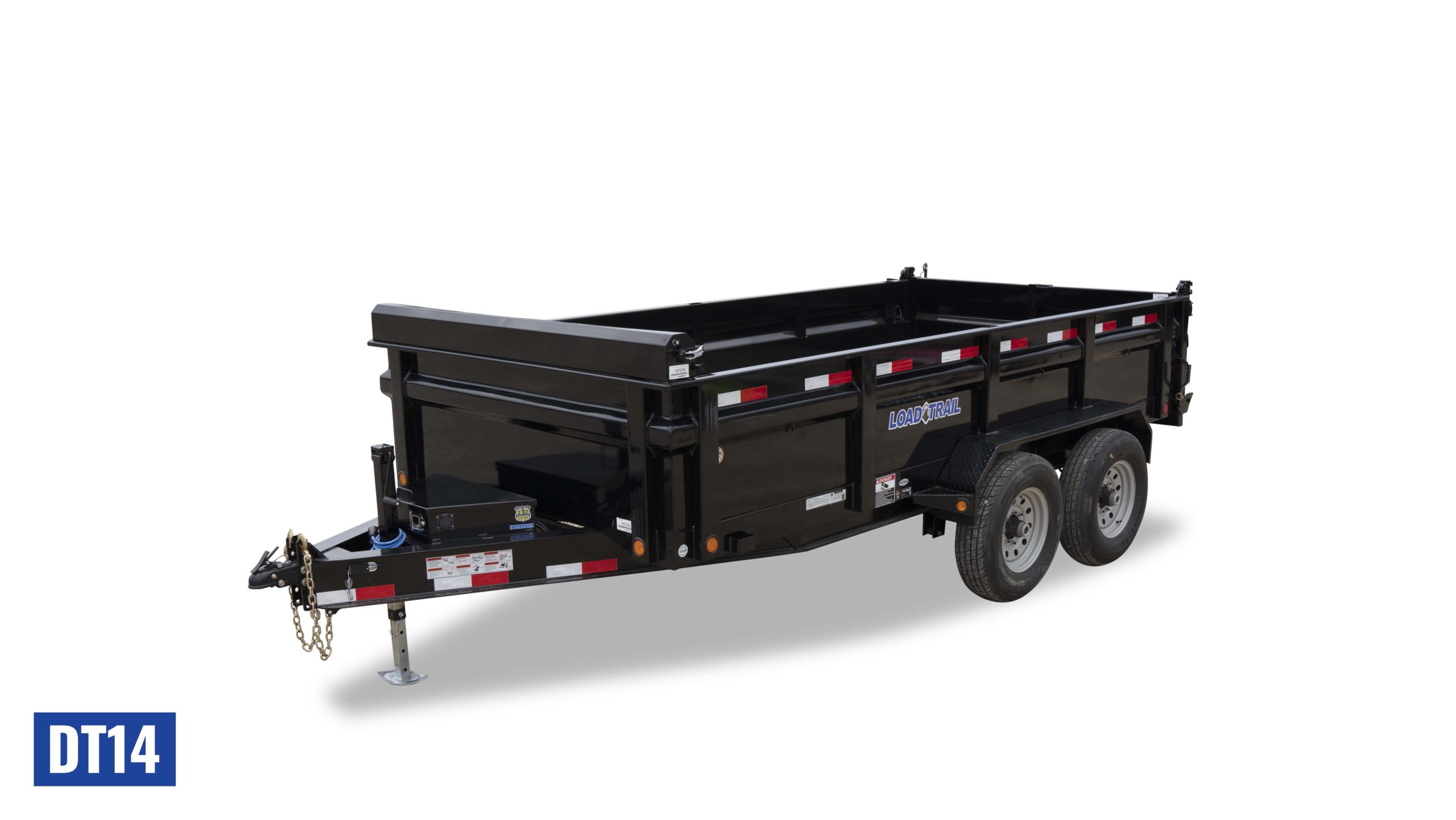 Load Trail DT Bumper Pull Dump, manufacturer photo