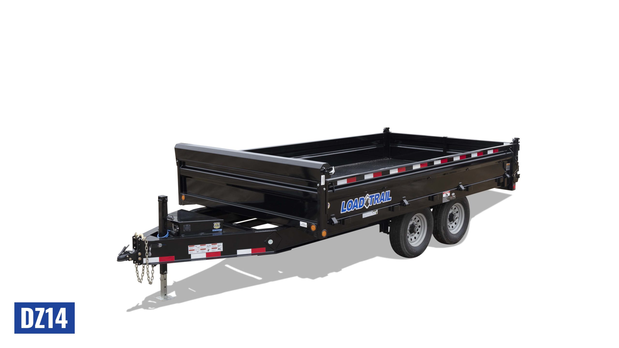 Load Trail 96x14 Deckover Dump Trailer 14K