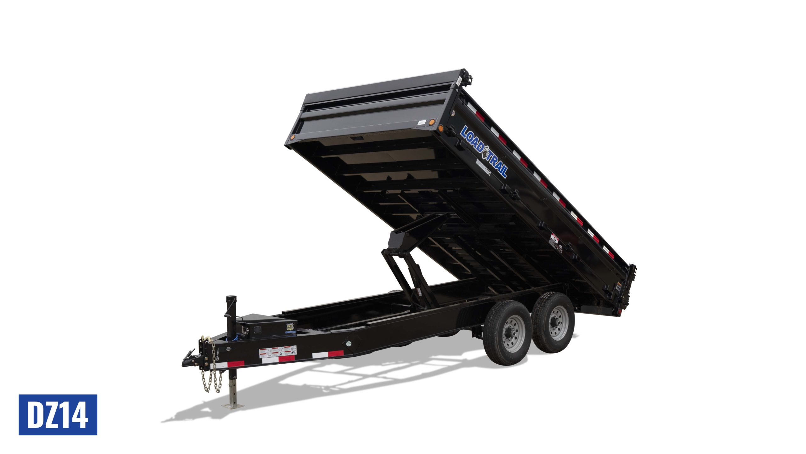 Load Trail 96x14 Deckover Dump Trailer 14K photo 2