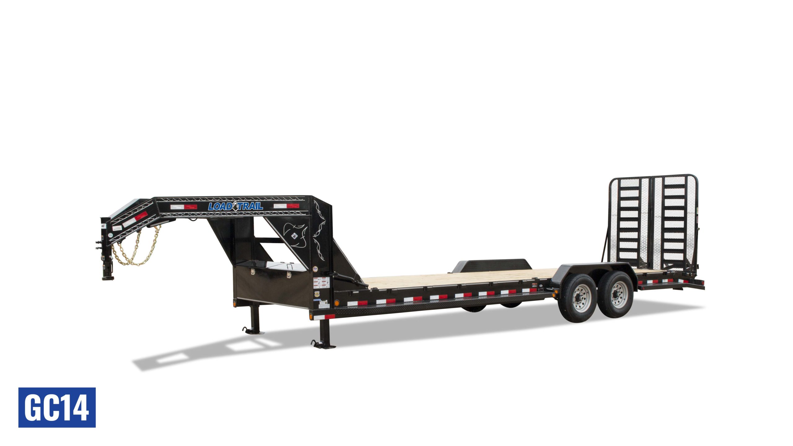 Load Trail 102x24 Gooseneck Car Hauler 14K photo 2