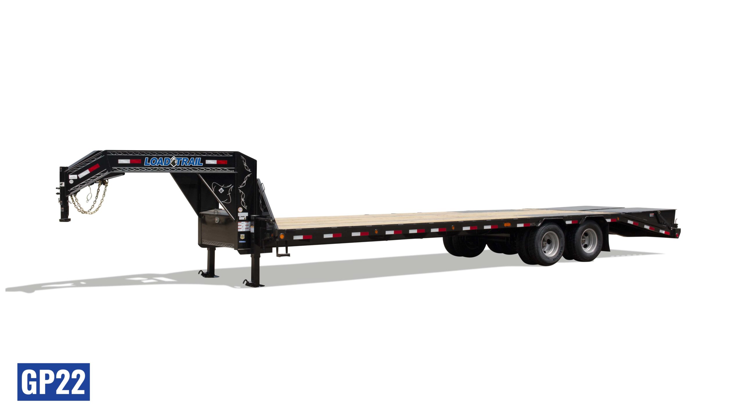Load Trail GP Low-Pro Gooseneck Deckover w/Duals, manufacturer photo