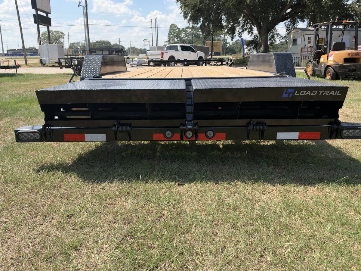 Load Trail 83x22 Car Hauler / Equipment Trailer 14K, MAX Ramps, Black photo 6