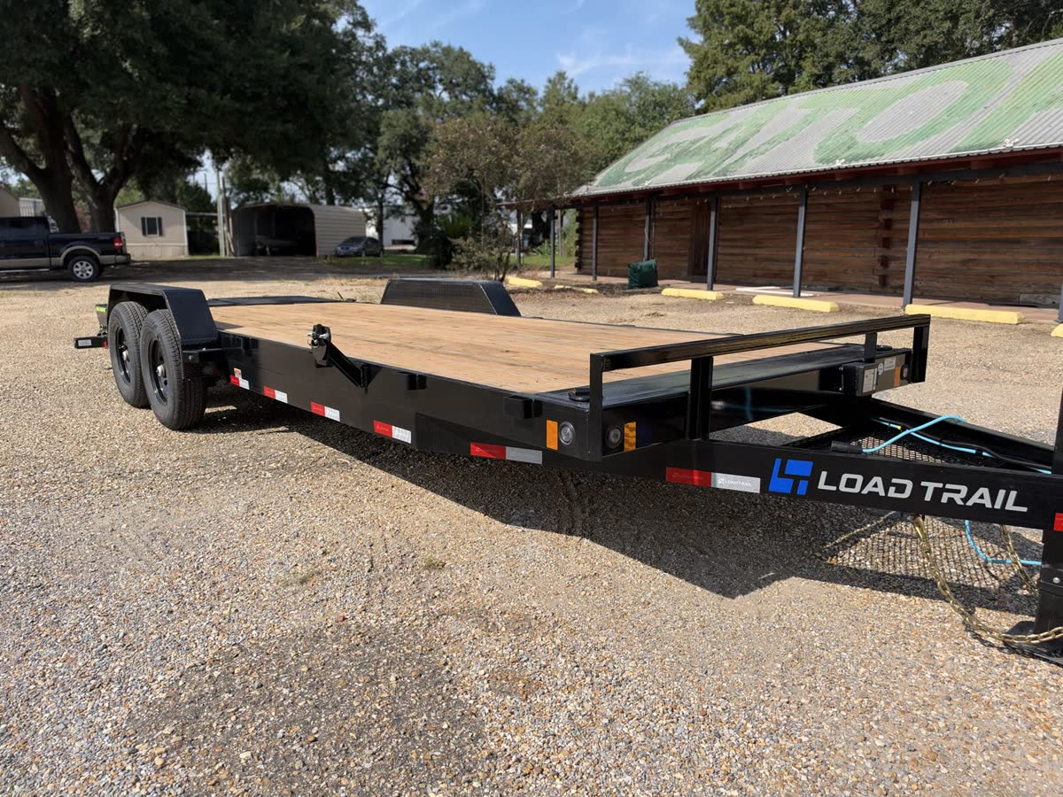 Load Trail 83x22 Car Hauler / Equipment Trailer 14K, MAX Ramps, Black photo 4