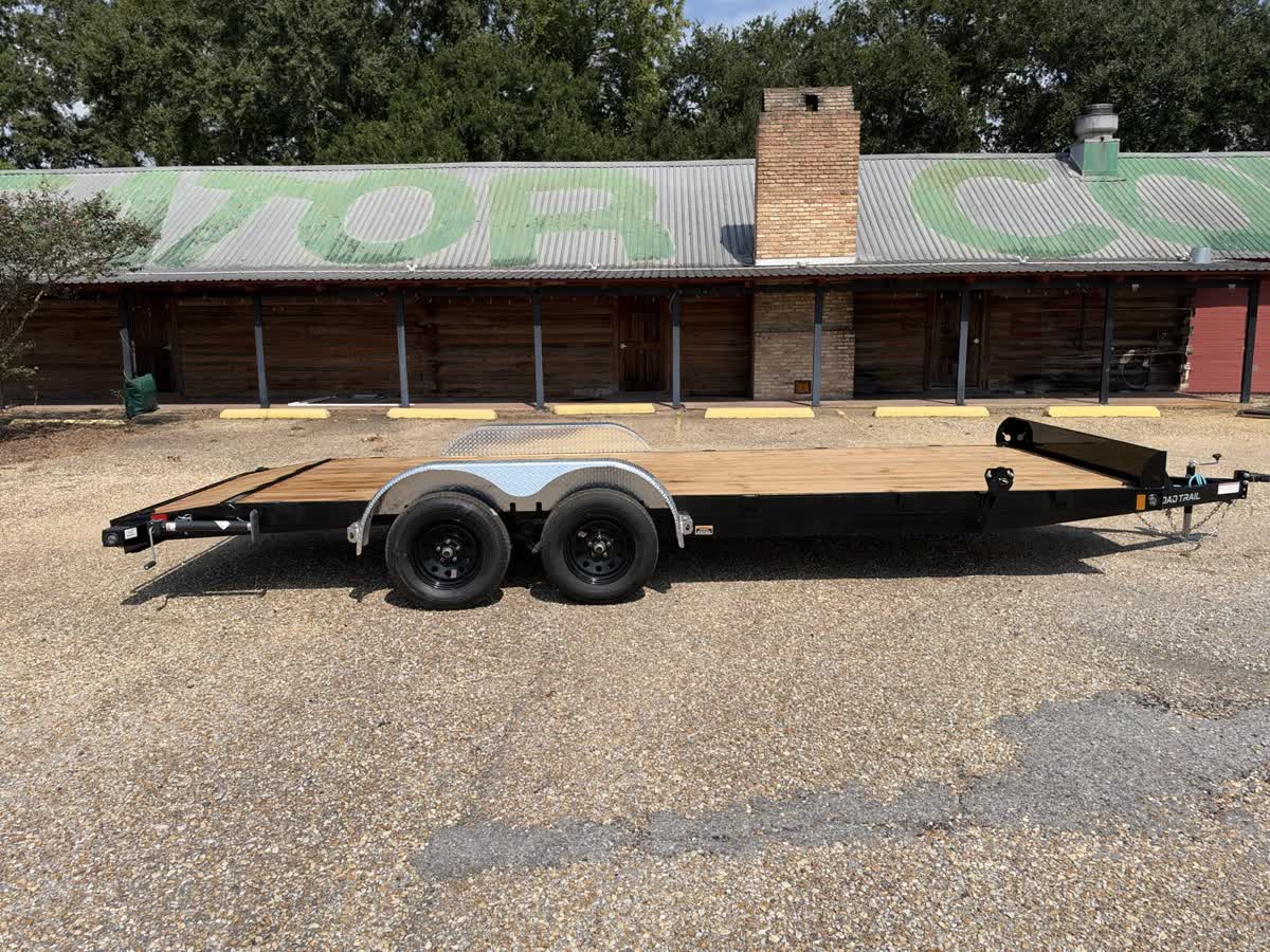 Load Trail 83x20 Car Hauler 7K, Slide-In Ramps, Black photo 6