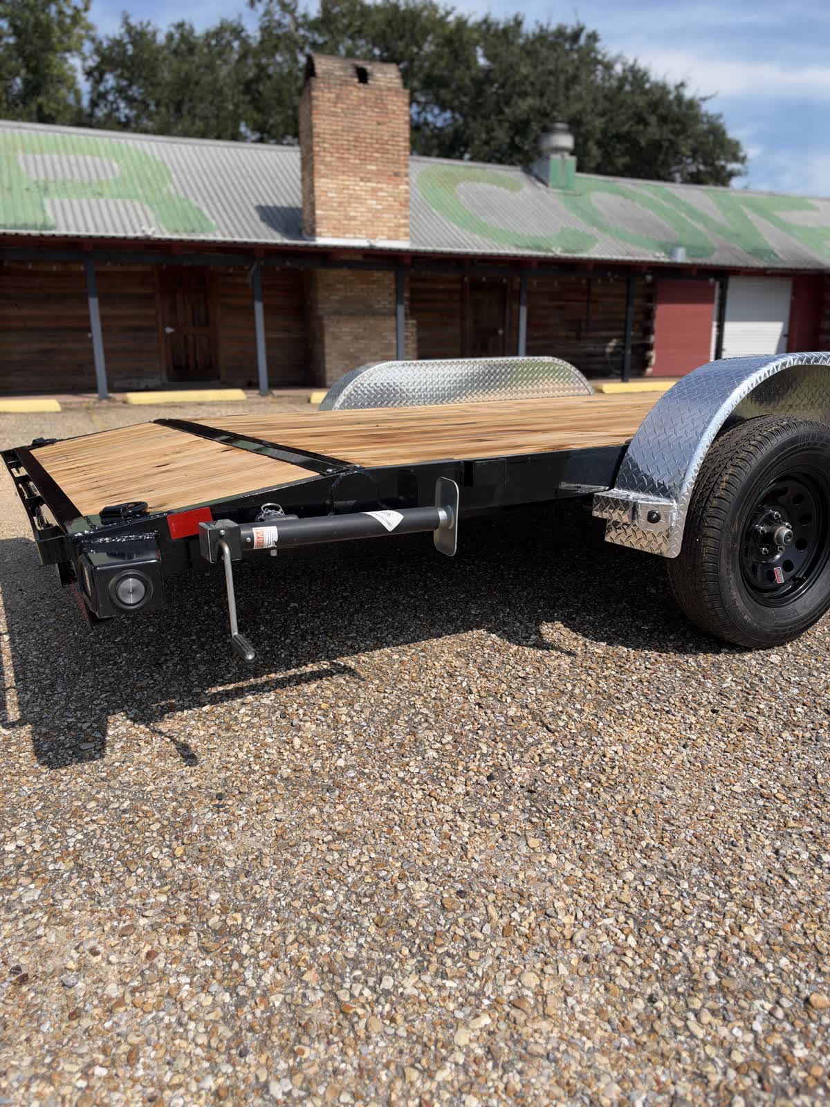 Load Trail 83x20 Car Hauler 7K, Slide-In Ramps, Black photo 8