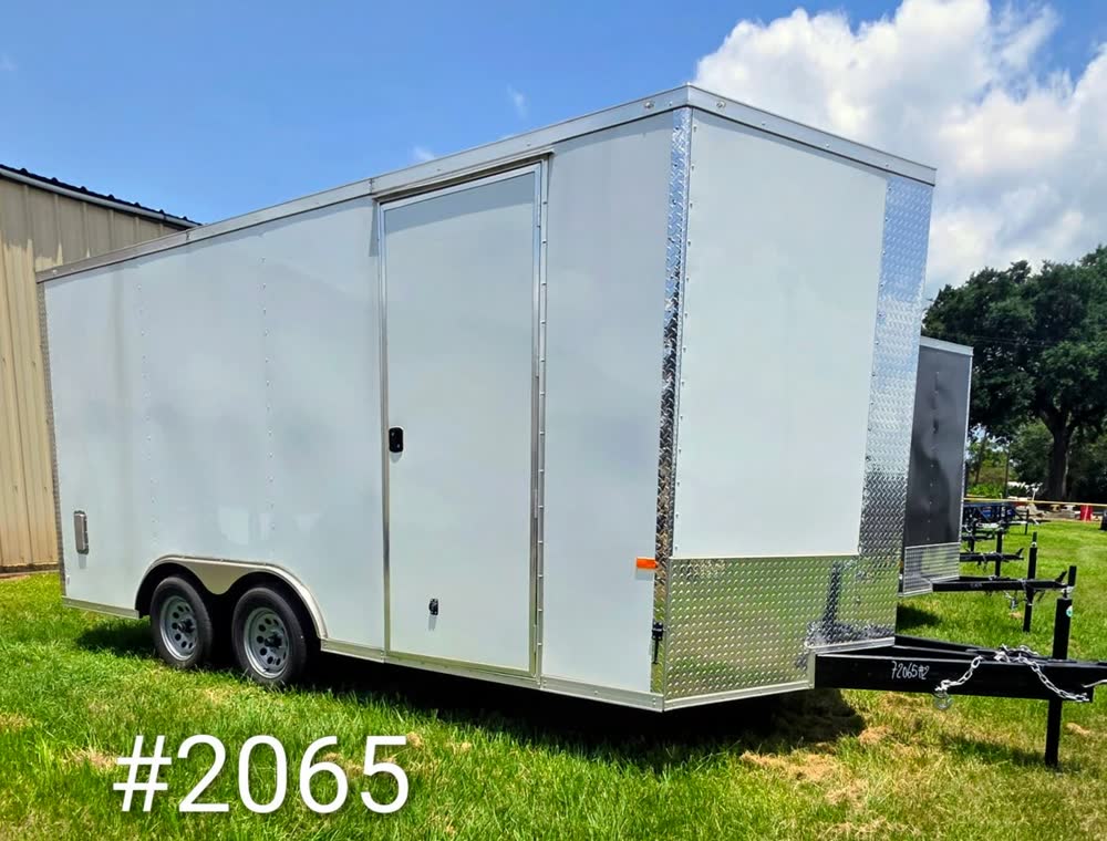 Rock Solid 8.5X16 TA Cargo Trailer — Enclosed Cargo for sale in Lafayette LA