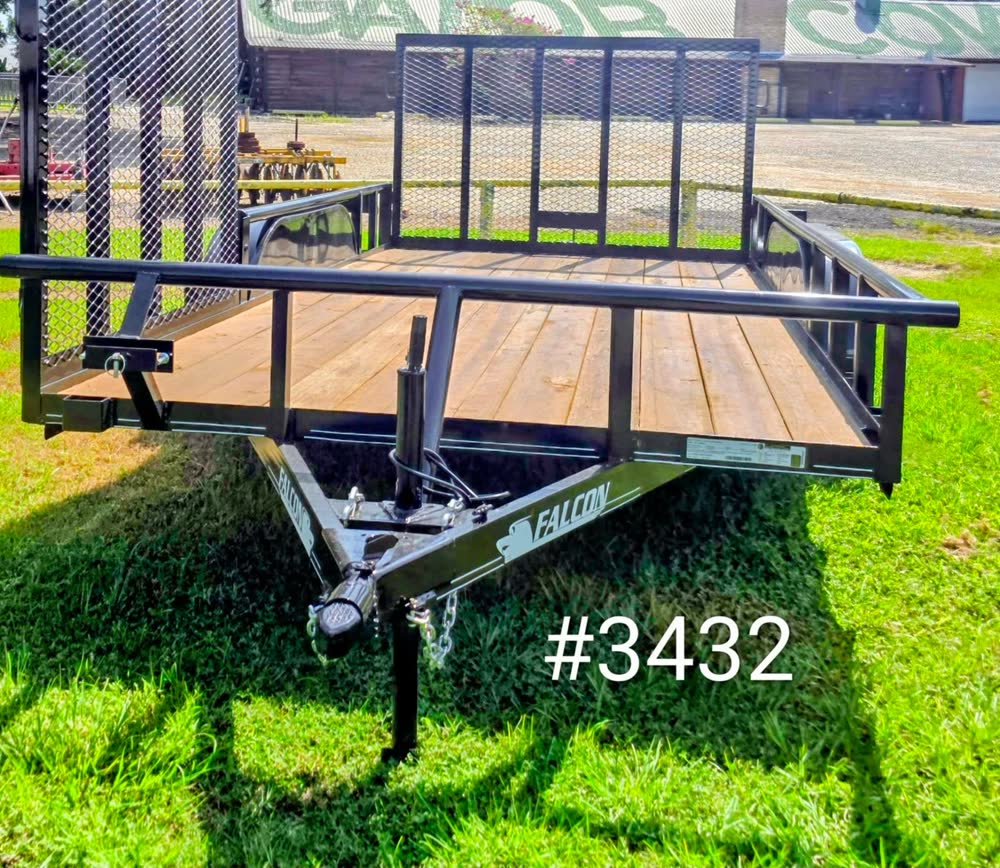 Falcon 7X14 TA SIDE GATE Utility Trailer — Utility for sale in Lafayette LA
