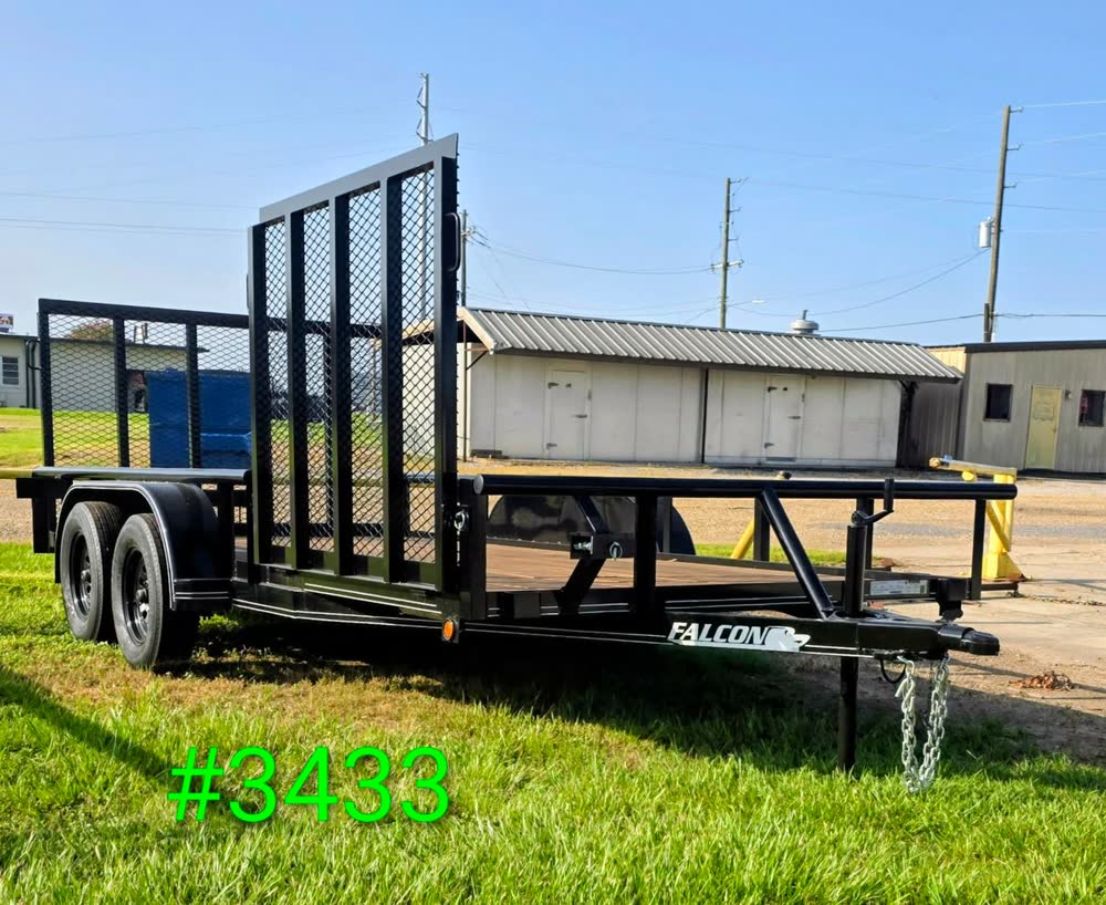 Falcon 7X16 TA SIDE GATE Utility Trailer — Utility for sale in Lafayette LA