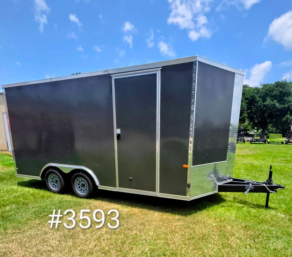 Rock Solid 8.5X16 TA Cargo Trailer — Enclosed Cargo for sale in Lafayette LA