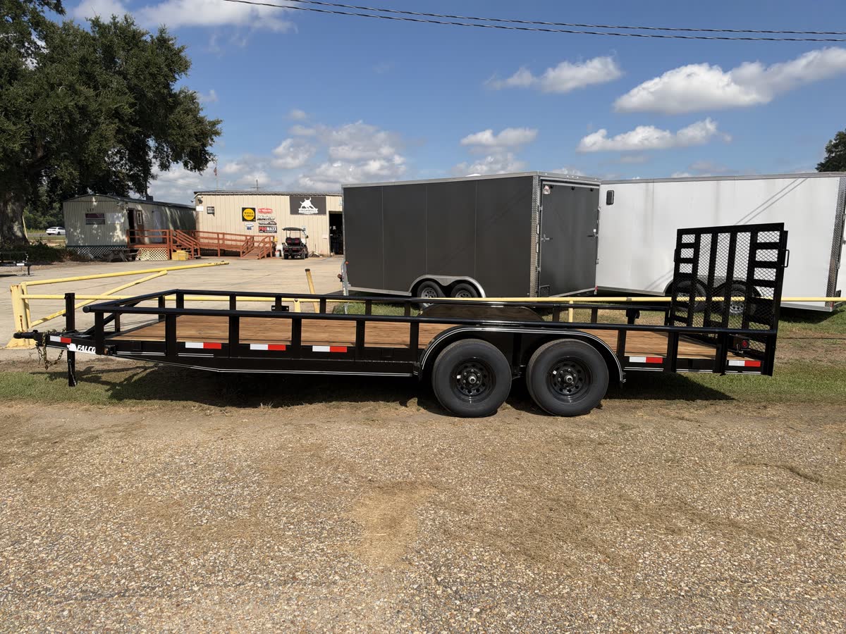 Falcon 83x20 TA Super Duty II Utility Trailer, 10,400 GVWR, Electric Brakes photo 3