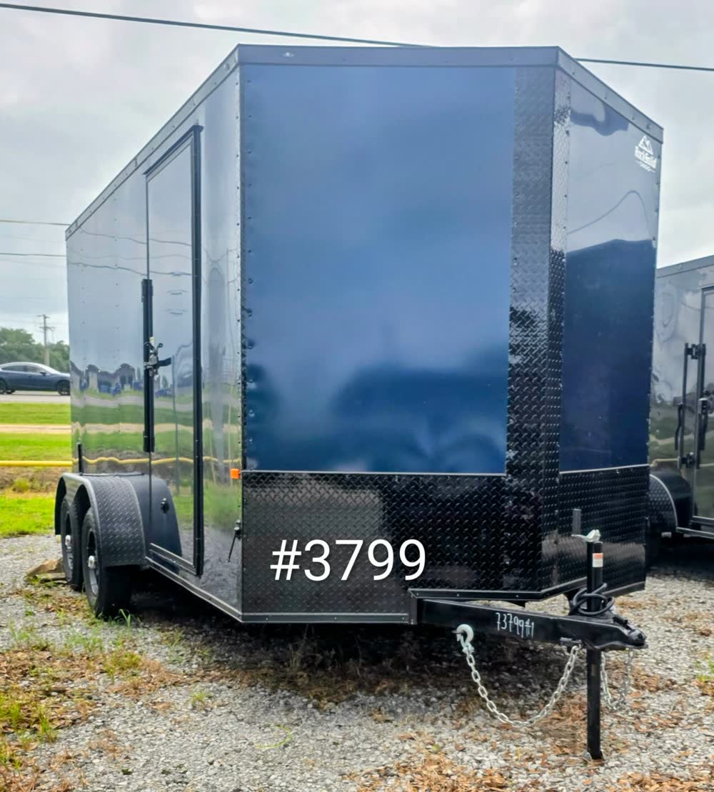 Rock Solid 7X14 TA Cargo Trailer