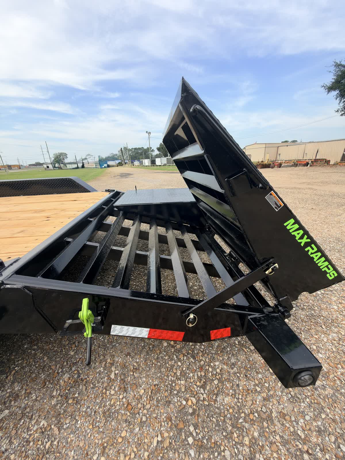 Load Trail 83x24 Triple Axle Equipment Trailer 21K, MAX Ramps, Black photo 11