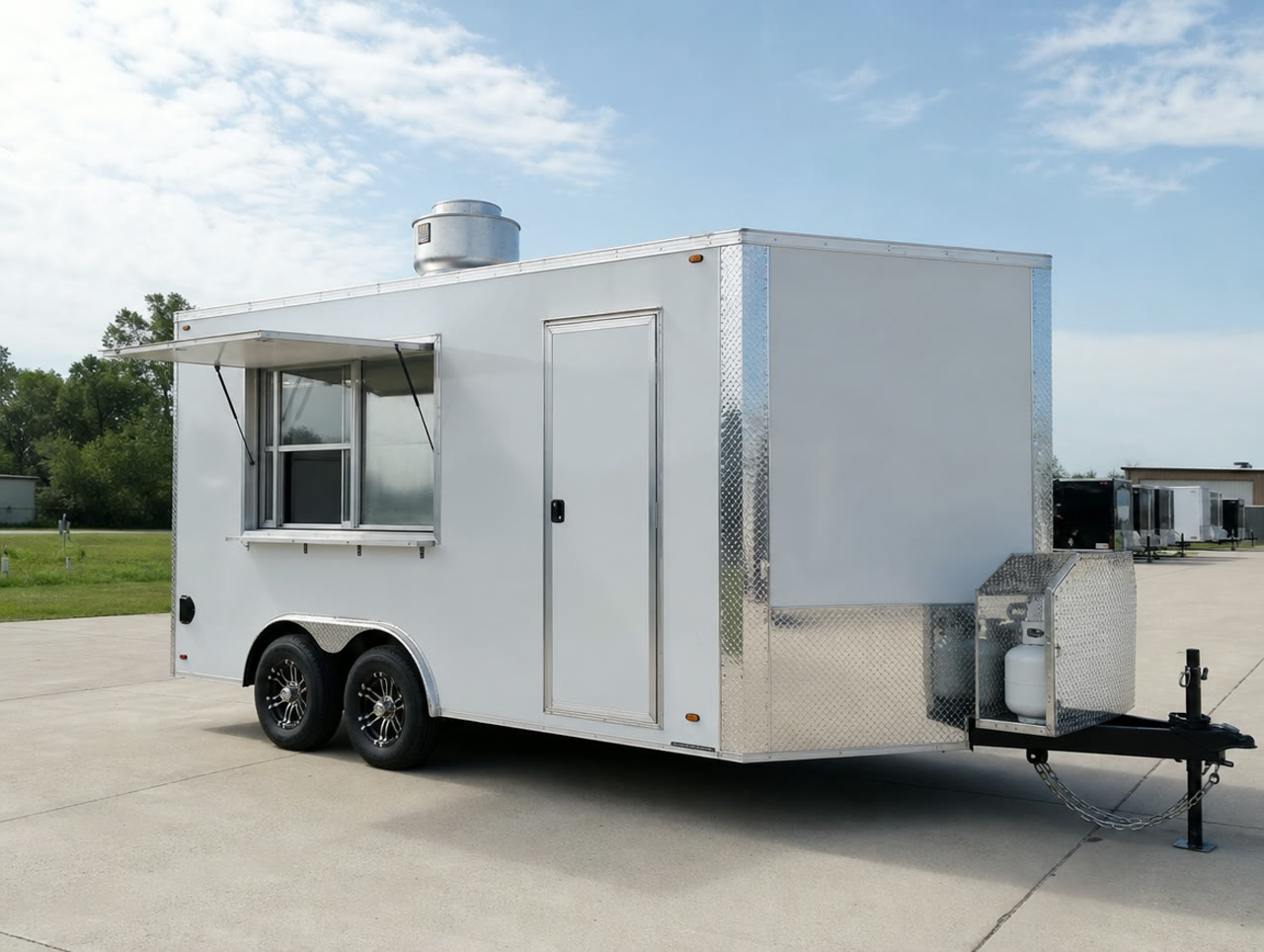 Ragin' Custom 8.5x16 Food Trailer, Starter Example Build — Food / Concession for sale in Lafayette LA
