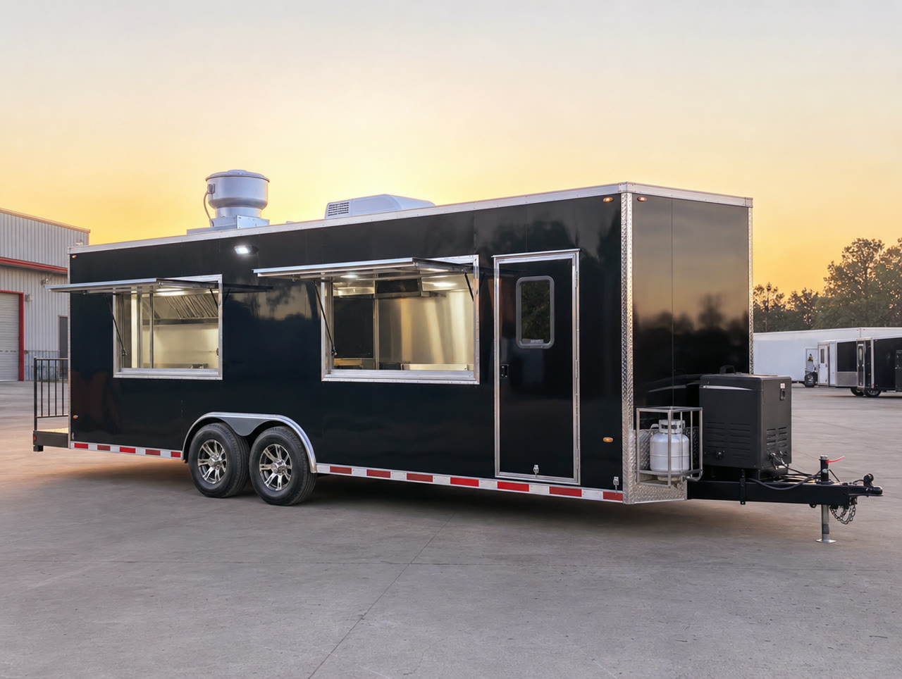 Ragin' Custom 8.5x24 Food Trailer, Flagship Example Build — Food / Concession for sale in Lafayette LA