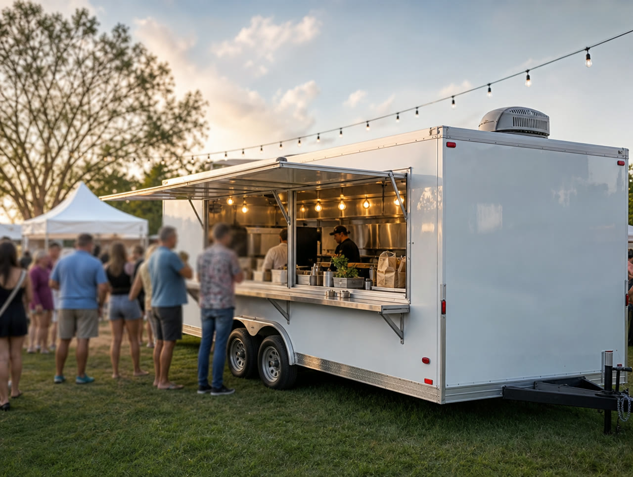 Custom food concession trailers built to order in Lafayette LA