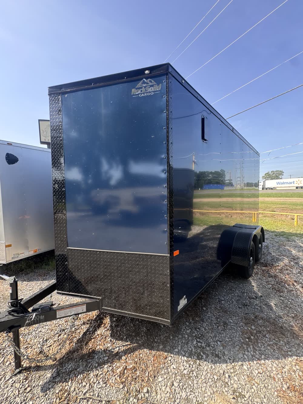 Rock Solid enclosed cargo trailers in stock in Lafayette LA