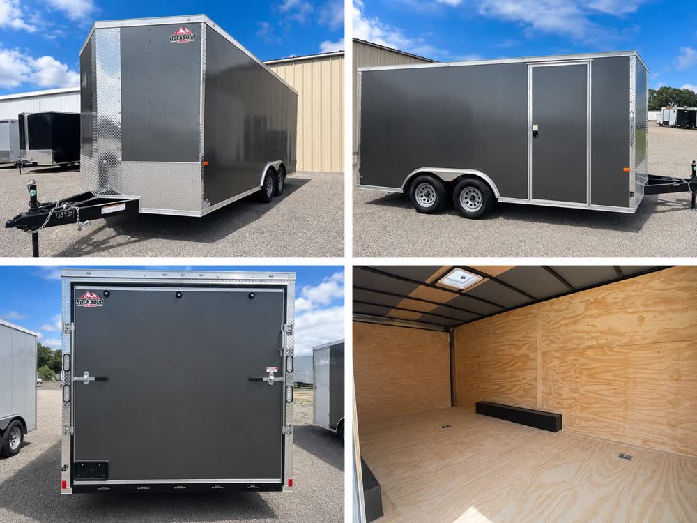 Rock Solid cargo trailers ready for financing