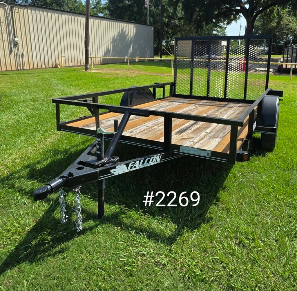 FALCON 6.5X10 SA.......$2300
TREATED WOOD FLOOR, SPRING ASSIST, BULLDOG,LED LIGHTS