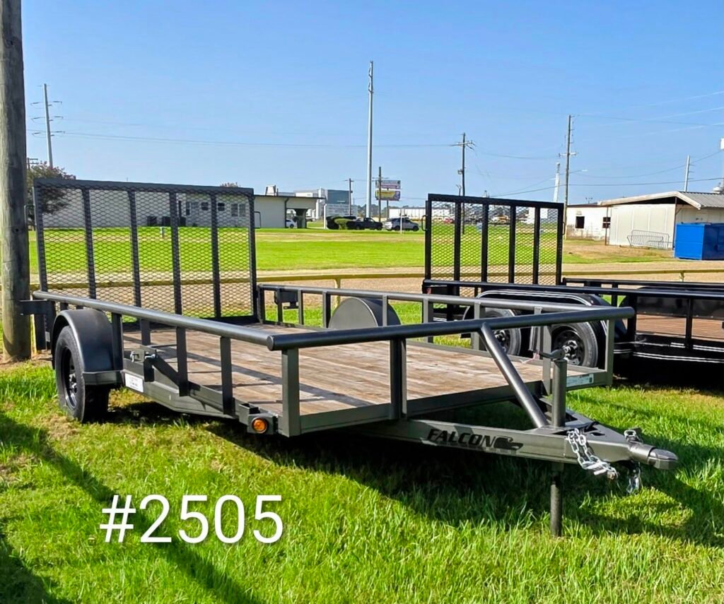 FALCON 7X14 SA.........$2500
RAMP GATE, PIPE TOP, BULLDOG HITCH, TREATED WOOD FLOOR